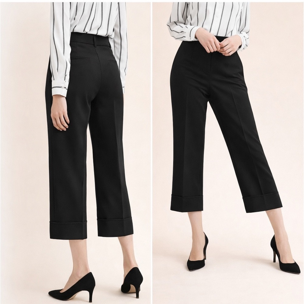 Dynamit Karlie Cropped Pants with cuffs size medium